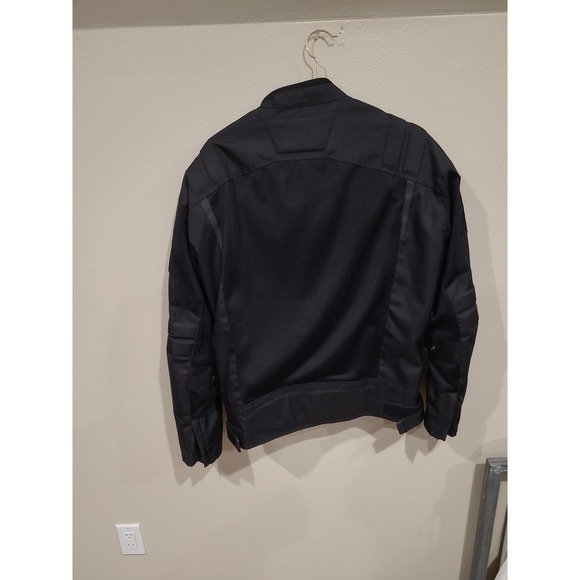 Bilt Blaze 2 Mesh Motorcycle Riding vented Jacket Men SZ Lg. Tall black armor - Picture 5 of 12